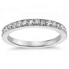 0.50 ct Ladies One Row Diamond Wedding Band Ring 0.50 ct Ladies One Row Diamond Wedding Band Ring